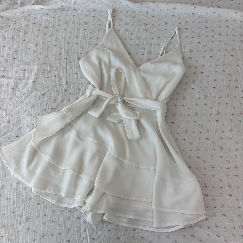 Altar’d State White Romper (S)